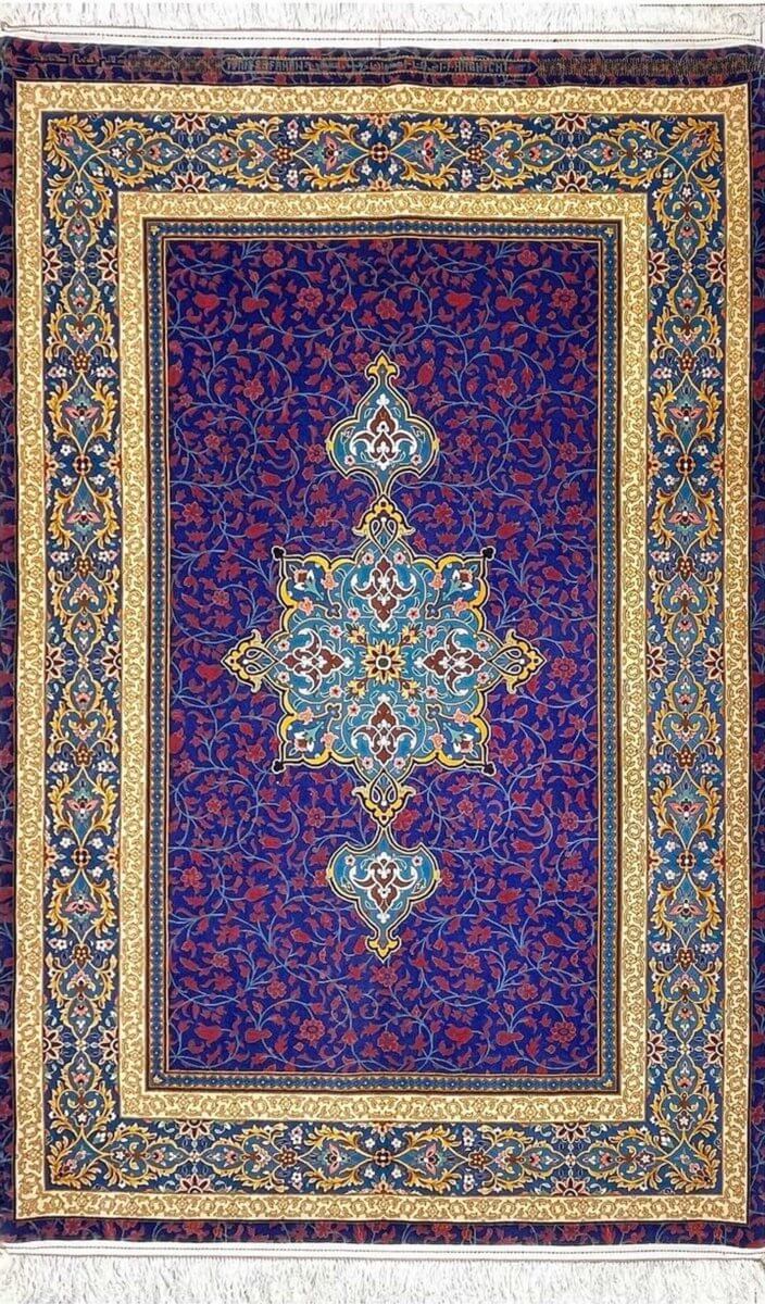 "Exquisite design new collector rug by Alireza Haghighie, 215x145 cm"